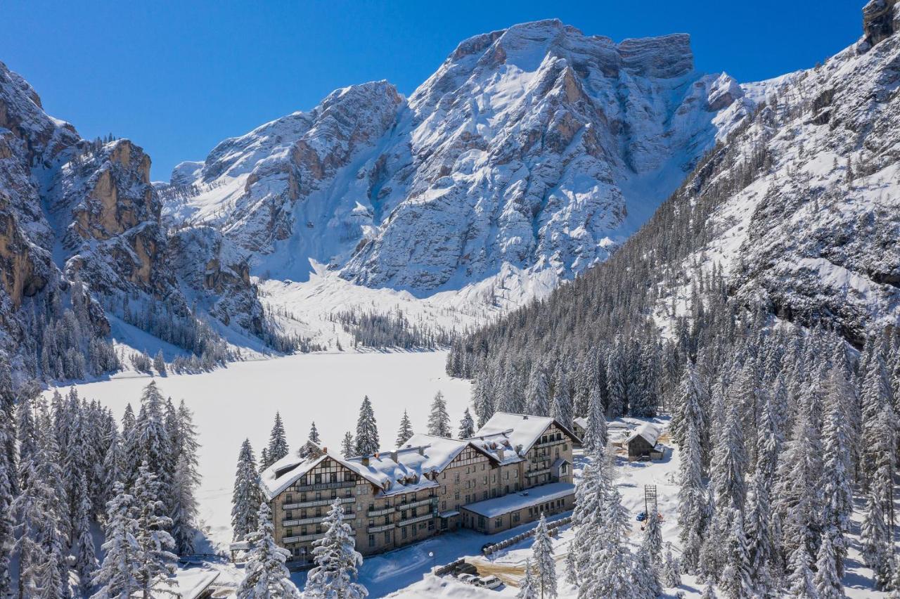 Hotel Lago Di Braies Braies  Ngoại thất bức ảnh